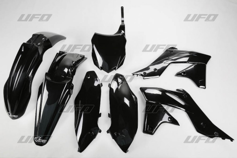 Комплект пластика UFO KAWASAKI KXF 250 '13 (чёрный) (KA219E001) KAKIT219001