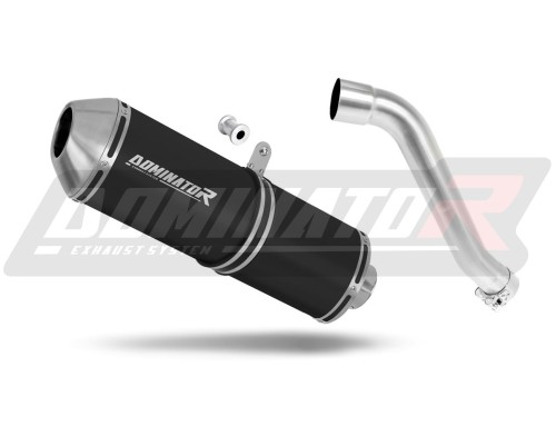 Прямоток Honda XL 650 V TRANSALP 2001 - 2007 DOMINATOR OVR черный