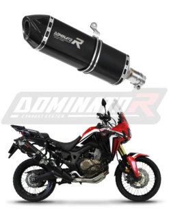 Прямоток Honda CRF 1000L Africa Twin 2016 - 2019 DOMINATOR HP7 черный
