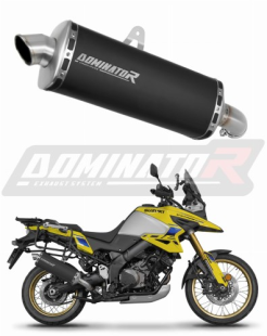 Прямоток Suzuki V-Strom 1050 DE 2023 - 2025 DOMINATOR P7 черный