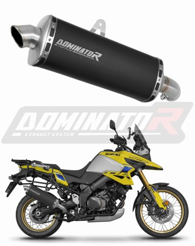 Прямоток Suzuki V-Strom 1050 DE 2023 - 2025 DOMINATOR P7 черный