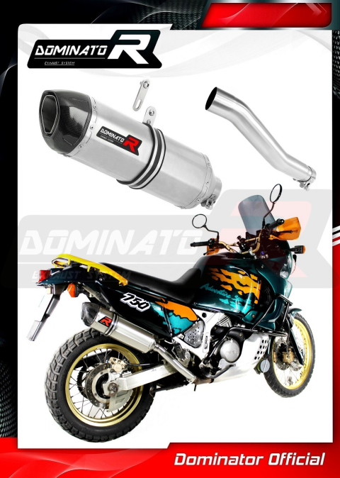 Прямоток DOMINATOR HONDA XRV 750 AFRICA TWIN RD07 HP1 1993 - 1995