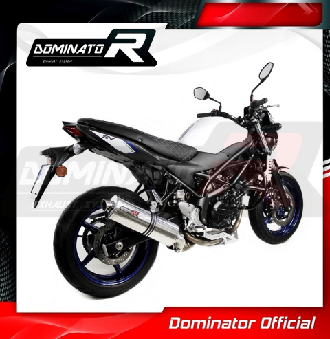 Прямоток DOMINATOR SUZUKI SV 650 2016 - 2020 овальный