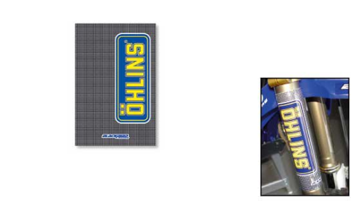 Наклейки на захист вилки BLACKBIRD OHLINS E5015O