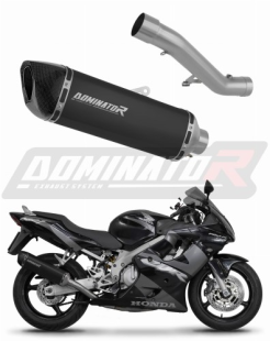 Прямоток Honda CBR 600 F4i 2001 - 2006 DOMINATOR HP6 черный
