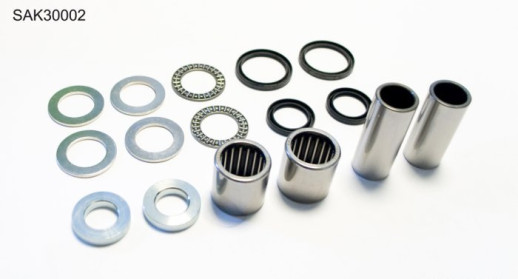 Комплект підшипників осі маятника BEARING WORX SAK30002 HONDA CR 250 02-07, CRF 450 02-04 (28-1037)