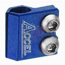 Хомут тормозного шланга HONDA/YAMAHA ACCEL синий BLC01BL