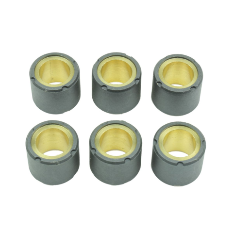 Ролики вариатора YAMAHA X-MAX/X-CITY/MAJESTY 125, APRILIA ATLANTIC/LEONARDO 125,KYMCO MOVIE/DINK 125, PIAGIGO LIBERTY/SKIPPER/HEXSAGON/X9 125, SUZUKI BURGMAN 125, HONDA DYLAN/NES/SH 125/150 20 X 17 MM 8.5 гр ATHENA S41000030P054