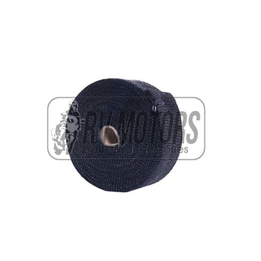 Термобінт чорний графіт 10 метрів