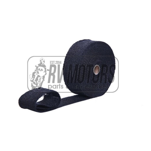 Термобінт чорний графіт 10 метрів