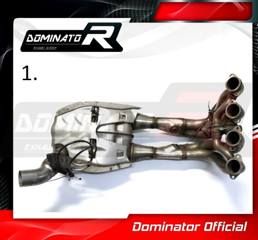 Вихлопний колектор DOMINATOR BMW S1000RR DECAT 2012 – 2014