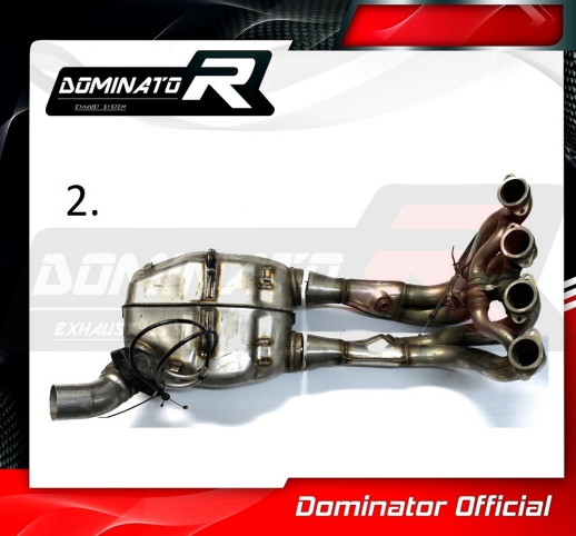 Вихлопний колектор DOMINATOR BMW S1000RR DECAT 2012 – 2014