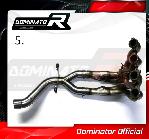 Вихлопний колектор DOMINATOR BMW S1000RR DECAT 2012 – 2014