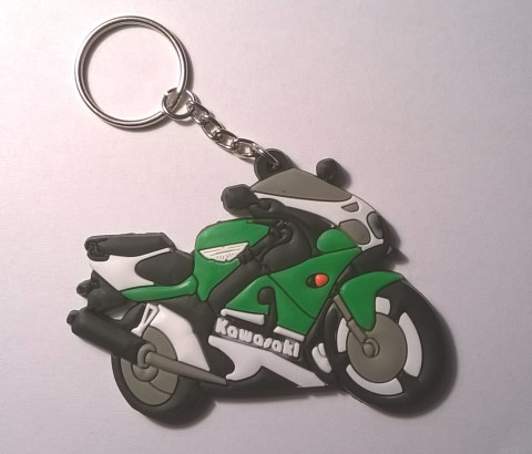 Резиновый брелок Kawasaki 