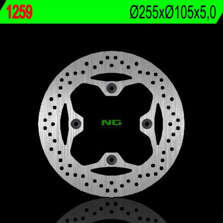 Гальмівний диск задній NG TRIUMPH 500/800/900/955/1050/1200 (255X105X5) NG1259