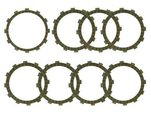 Фрикционные диски сцепления HONDA CRF 450R 11-15, SUZUKI DRZ 400 (00-08), LTZ 400 (03-04) (EBS3433R) PSYCHIC MC-03883P