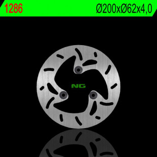 Тормозной диск NG задний RIEJU MRT/MRX/TANGO 14-17 (200X62X4,0MM) NG1286