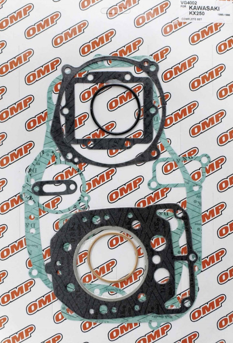 Полный комплект прокладок KAWASAKI KX250 '85-'86 OMP VG4002