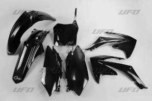 Комплект пластика UFO HONDA CRF 450 R '09-'10, CRF 250 '10 (чёрный) (HO113E001) HOKIT113001