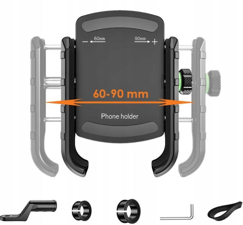 Крепление для телефона/GPS навигатора с креплением BIKETEC BT189
