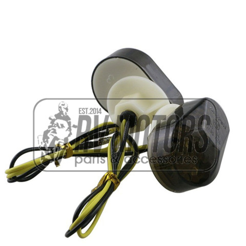 Светодиодные повороты Flush mount 12 диодов черные