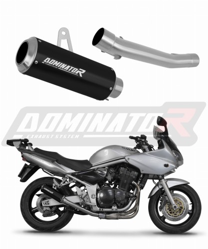 Прямоток Suzuki GSF BANDIT 600 2000 - 2004 DOMINATOR GP черный