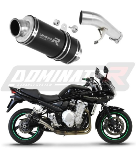 Прямоток Suzuki GSF 650 BANDIT N / S 2007 - 2016 DOMINATOR GP1 черный