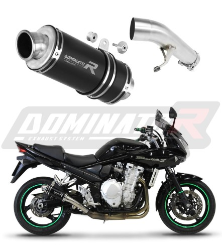 Прямоток Suzuki GSF 650 BANDIT N / S 2007 - 2016 DOMINATOR GP1 черный