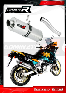 Прямоток DOMINATOR HONDA XRV 750 AFRICA TWIN RD07 1993 - 1995 овальный