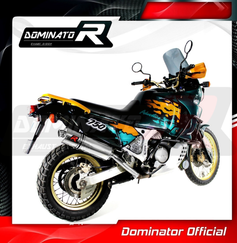Прямоток DOMINATOR HONDA XRV 750 AFRICA TWIN RD07 1993 - 1995 овальный