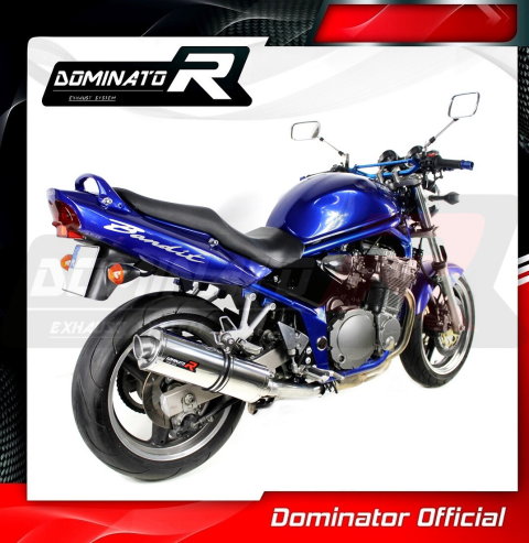 Прямоток DOMINATOR SUZUKI GSF 600 BANDIT 2000 - 2004 овальный