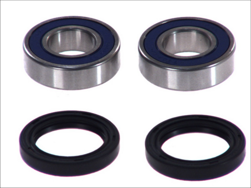 Підшипники осі колеса KAWASAKI EN, ER-6N, EX, KLE, VN, Z, ZX, ZX, ZX-10R, ZX-6R, ZX-9R, ZXR, ZZR; TRIUMPH DAYTONA, SPEED TRIPLE, STREET TRIPLE 400-1500 1984-2017 4 RIDE AB25-1389