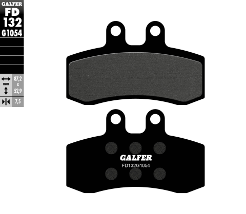 Тормозные колодки GALFER FD132G1054 (FA177)