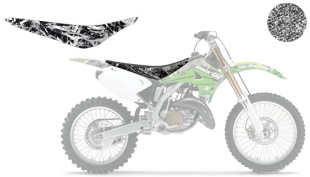 Обшивка сидения KAWASAKI KX 125/250 '03-'08 BLACKBIRD E1414D