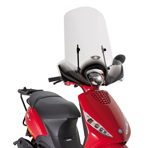 Вітрове скло Kappa KYMCO LIKE 50/125/200I (09-16), PIAGGIO ZIP 50 2T /50 4T (13-18), ZIP 50-125 (00-12) 6102AK