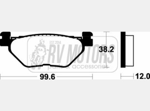 Тормозные колодки SBS 169MS