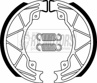 Тормозные колодки SBS 2205