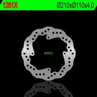 Тормозной диск NG задний KTM SX 85 '11-'13 (210X110X4) KTM 250/350 FREERIDE '12-'14 NG1281X