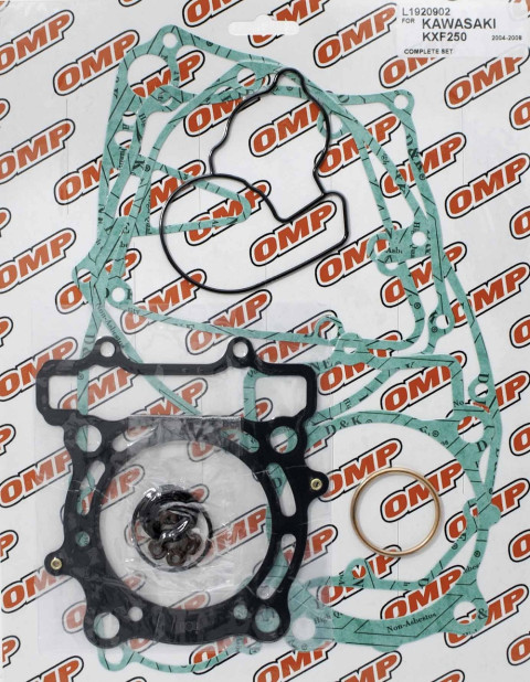 Полный комплект прокладок KAWASAKI KXF 250 '04-'08, RMZ 250 '04-'06 OMP L1920902