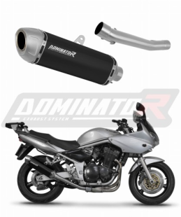 Прямоток Suzuki GSF BANDIT 600 2000 - 2004 DOMINATOR S6 черный