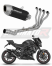 Полная система выхлопа Suzuki GSX-S 750 2017-2020 DOMINATOR S6 черный
