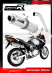 Прямоток DOMINATOR HONDA XL 125 V VARADERO 2007 - 2012 круглый