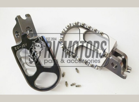 Подножка JR L13A301GP SUZUKI RMZ 250 07-09, RMZ 450 05-07  1