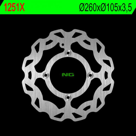 Тормозной диск NG передний BETA 125RR (4T) '08-'17, RR125 ENDURO 2T '18, RR50 NG1251X