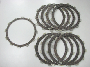 Фрикционные диски сцепления SUZUKI LTZ 400 (05-15), ARCTIC CAT DVX 400 (EBS3447) BRONCO AT-03434C