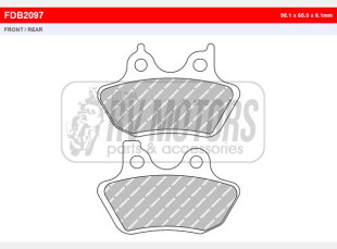 Тормозные колодки FERODO FDB2097P