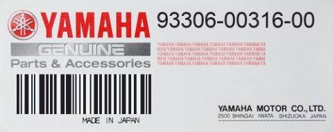 Подшипник оси колеса YAMAHA 93306-00316-00