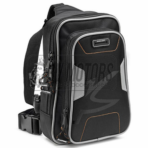 Сумка стегна Kappa Чорний 21x14x8 LH209