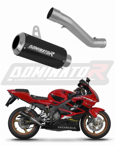 Прямоток Honda CBR 600 F4i Sport 2001 - 2006 DOMINATOR GP черный