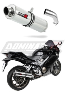 Прямоток Honda VFR 800 F 2014 - 2019 DOMINATOR круглый